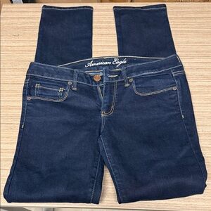 American Eagle Outfitters Women's Deep Indigo Jeggings